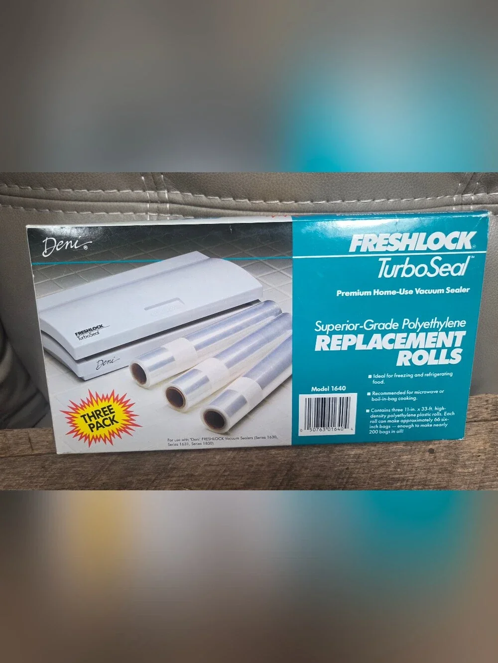 Freshlock Replacement Vacuum Sealer Rolls - Clear ~ Bin S